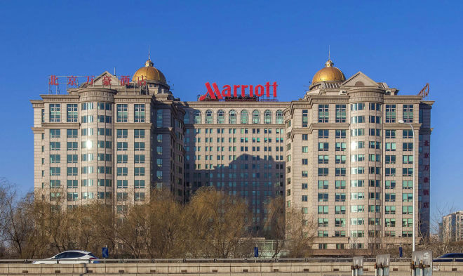 荷华明城大厦外观图